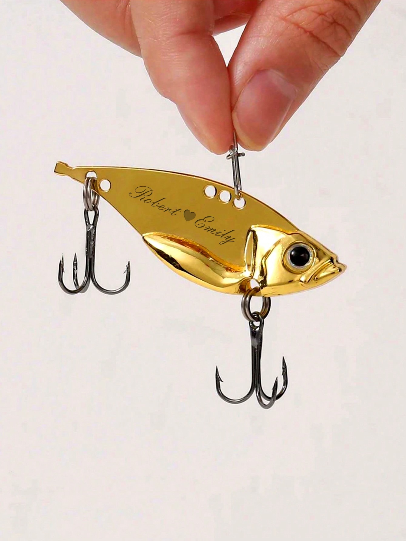 DIY Engraved Metal Fishing Lure